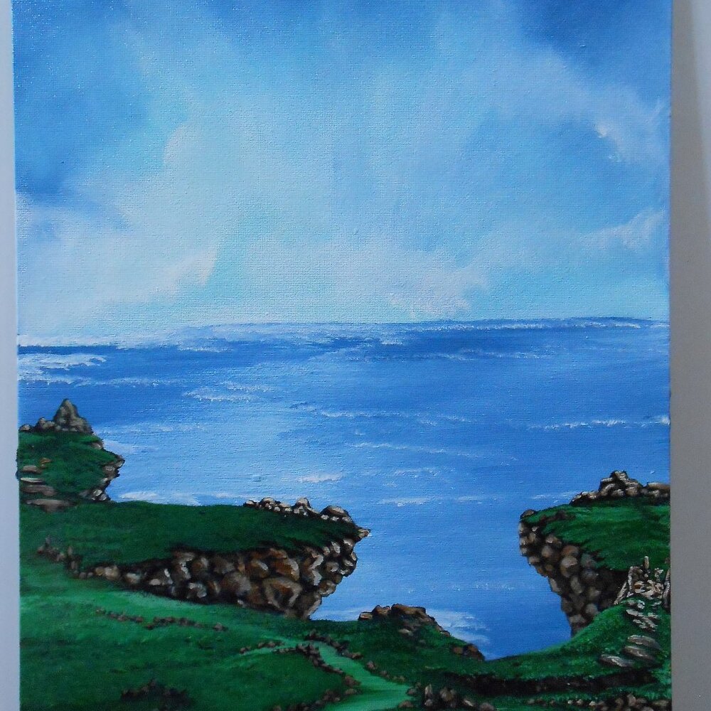 Acrylic painting